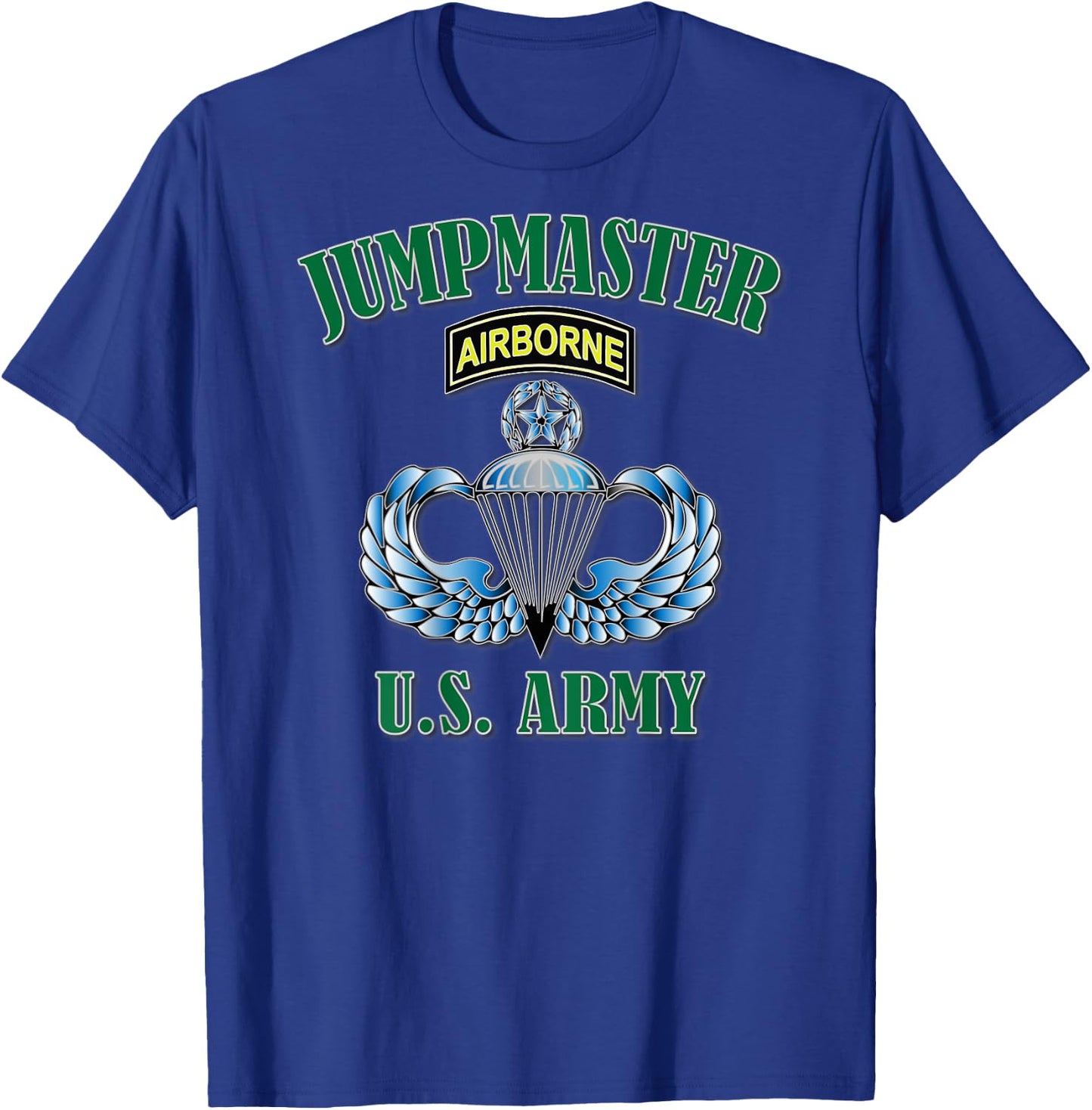 Jumpmaster- Master Wings (Back Design) T-Shirt - T-Shirt | Royal