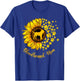 Sunflower Bloodhound Mom Dog Lover Gift T-Shirt - T-Shirt | Royal