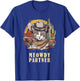 Meowdy Partner Cat Funny Howdy Meme Wild West Cowboy Hat T-Shirt - T-Shirt | Royal