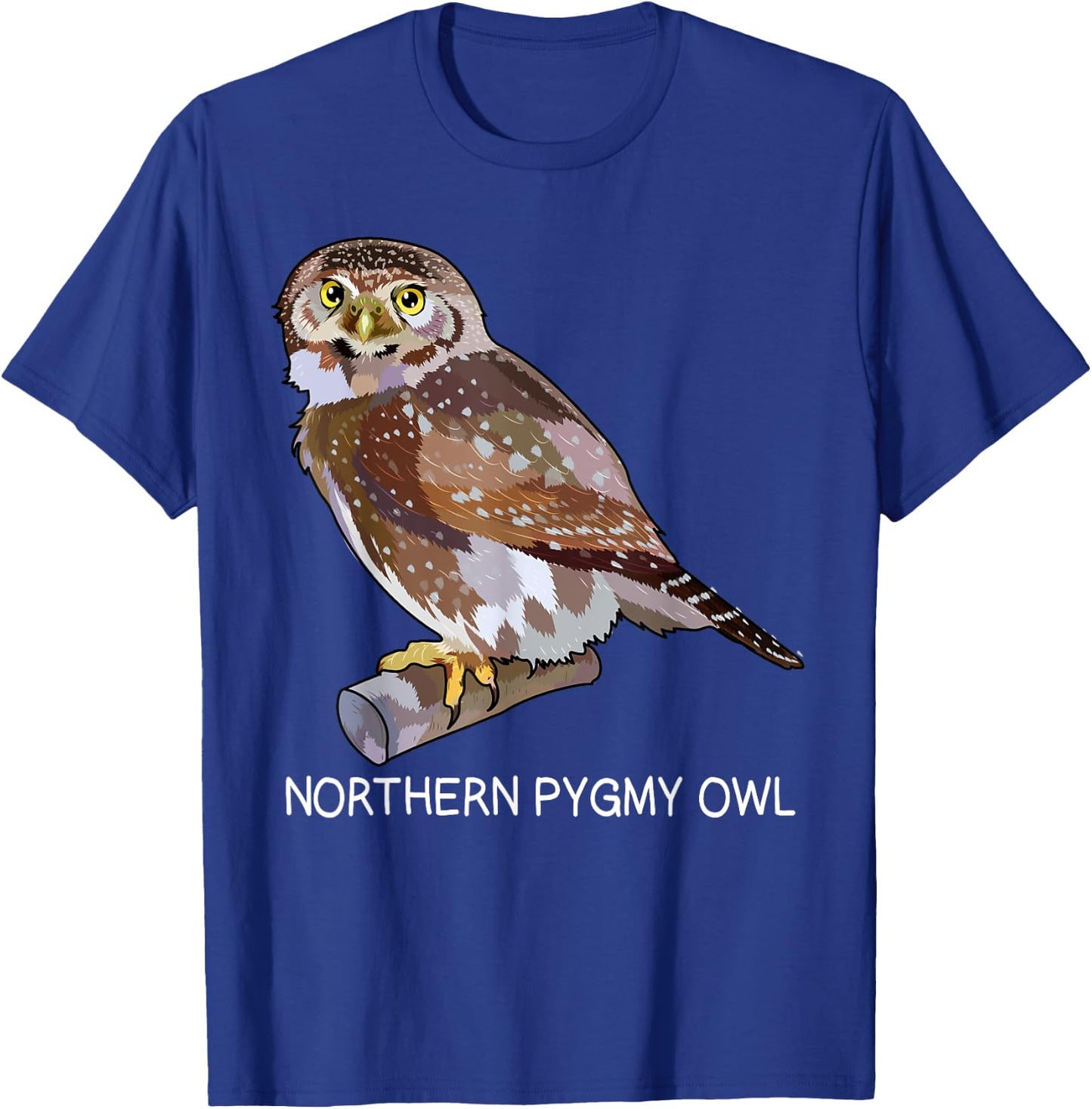 Northern Pygmy-Owl Bird Lover T-Shirt - T-Shirt | Royal