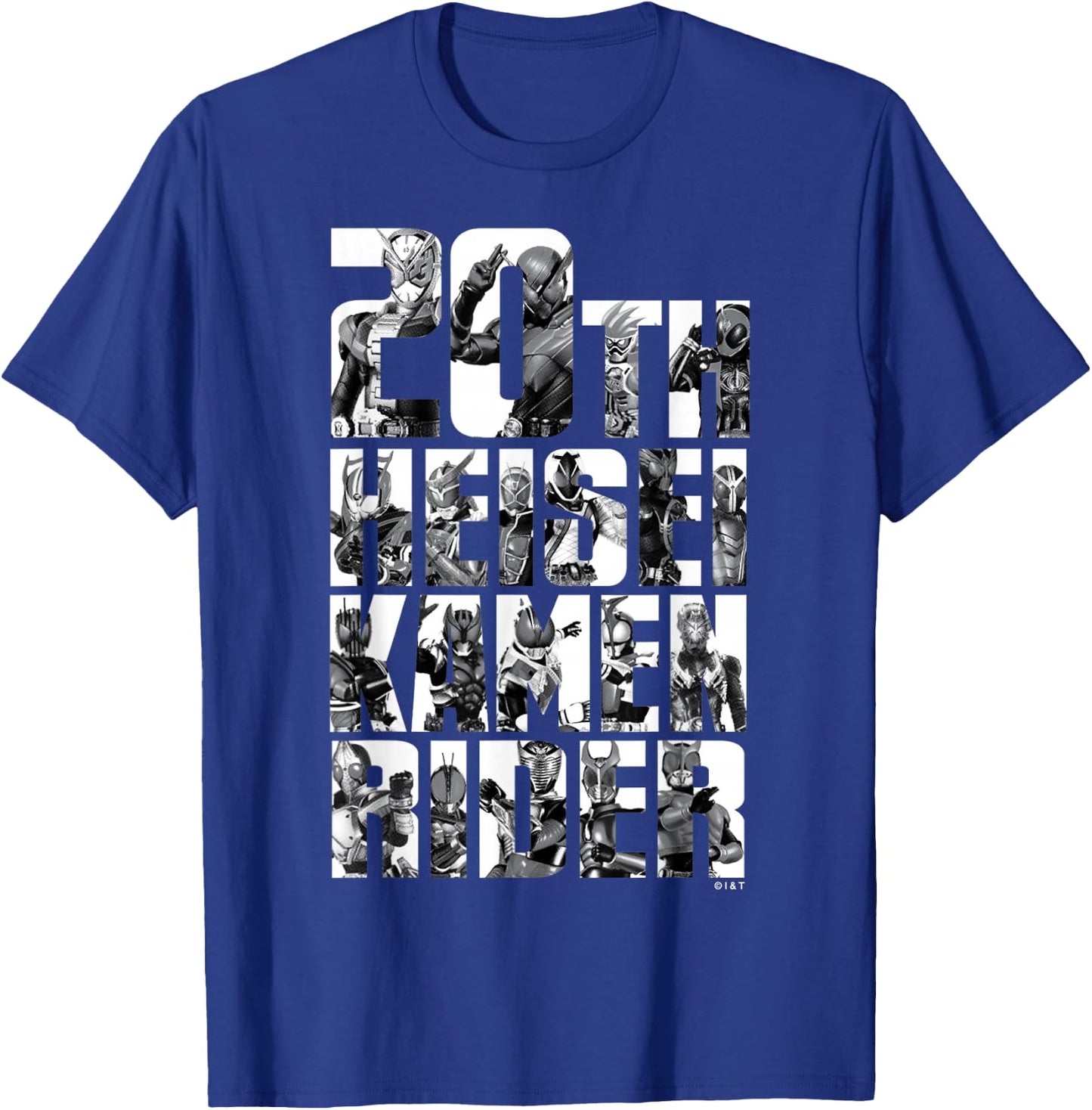 Kamen Rider Heisei Catchphrase 20th Anniversary Shirt T-Shirt - T-Shirt | Royal