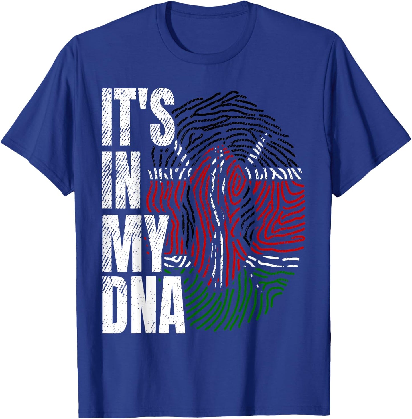 It's in My DNA Kenya National Flag Kenyan Boy Girl Gift T-Shirt - T-Shirt | Royal