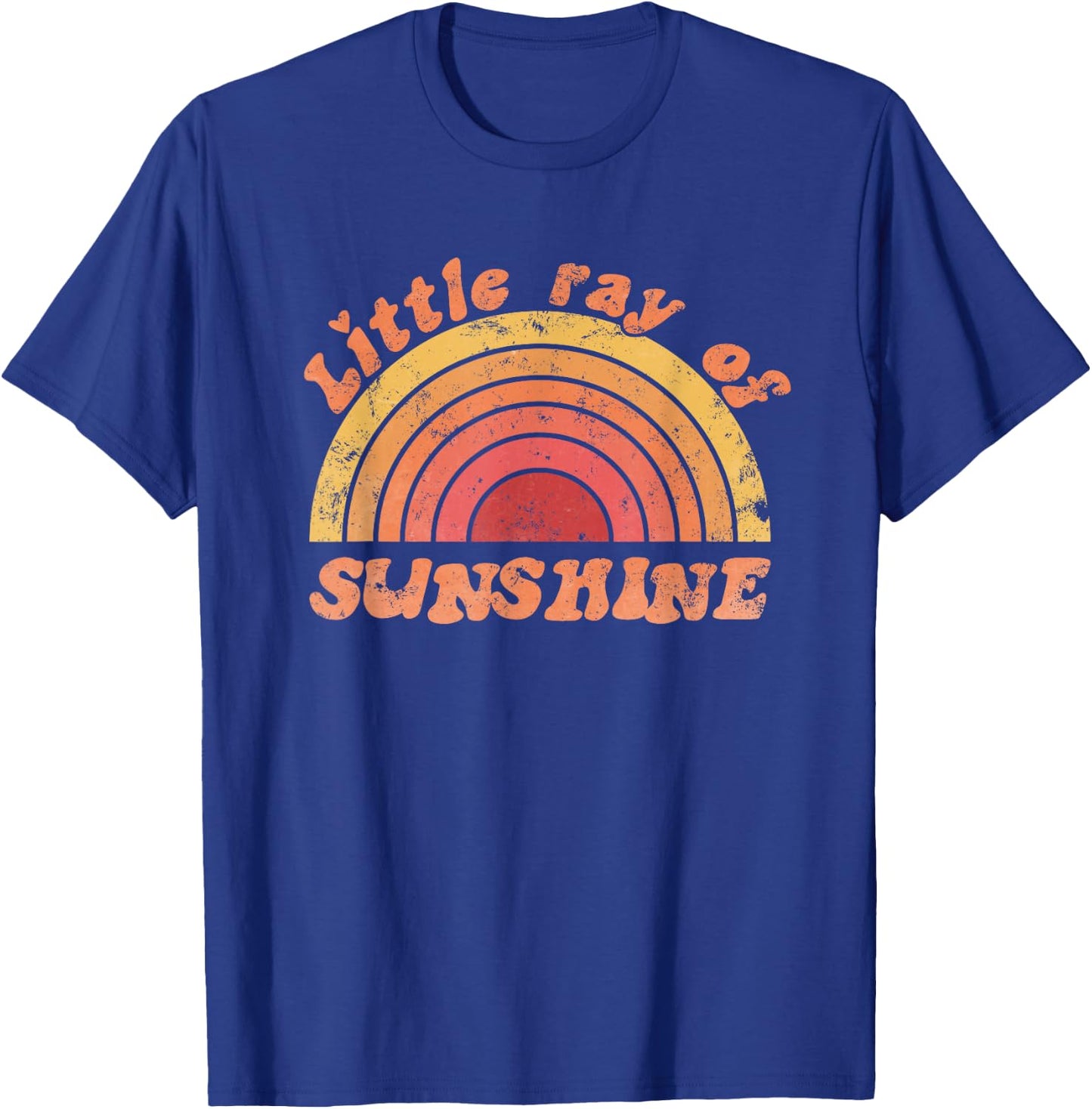 Little Ray Of Sunshine Sorority Girls Matching Little Sister T-Shirt - T-Shirt | Royal