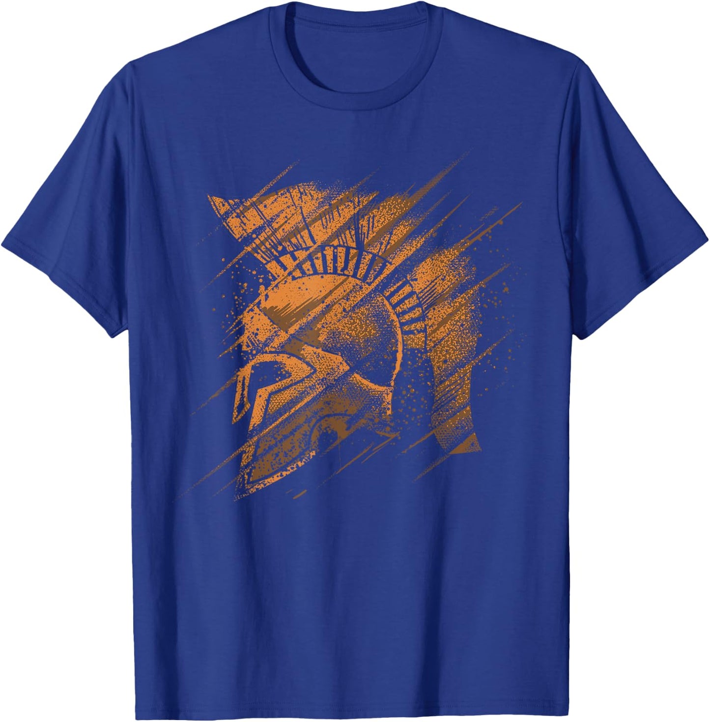 Sparta Spartan Warrior T-Shirt - T-Shirt | Royal