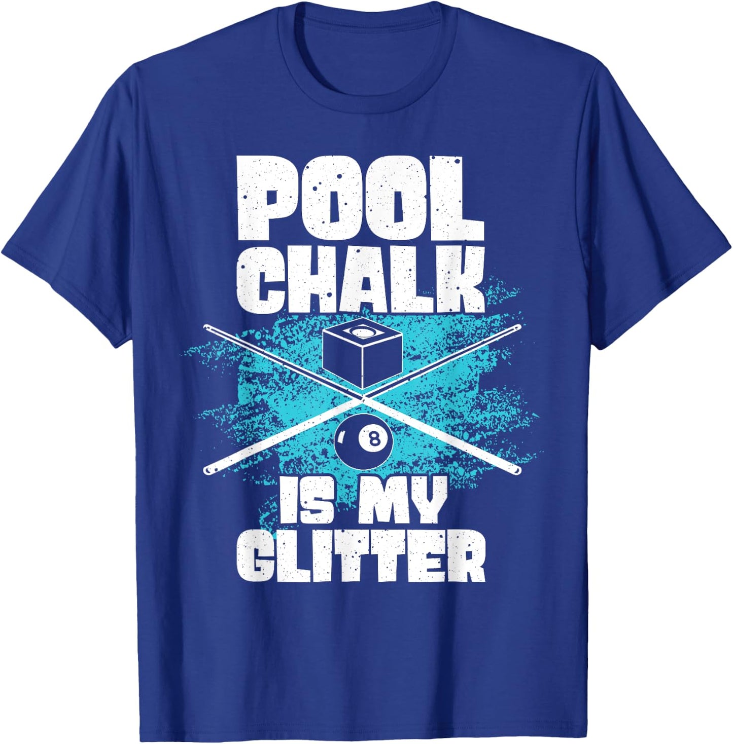 Funny Pool Billiard Pool Sports Table Game Player Men Women T-Shirt - T-Shirt | Royal