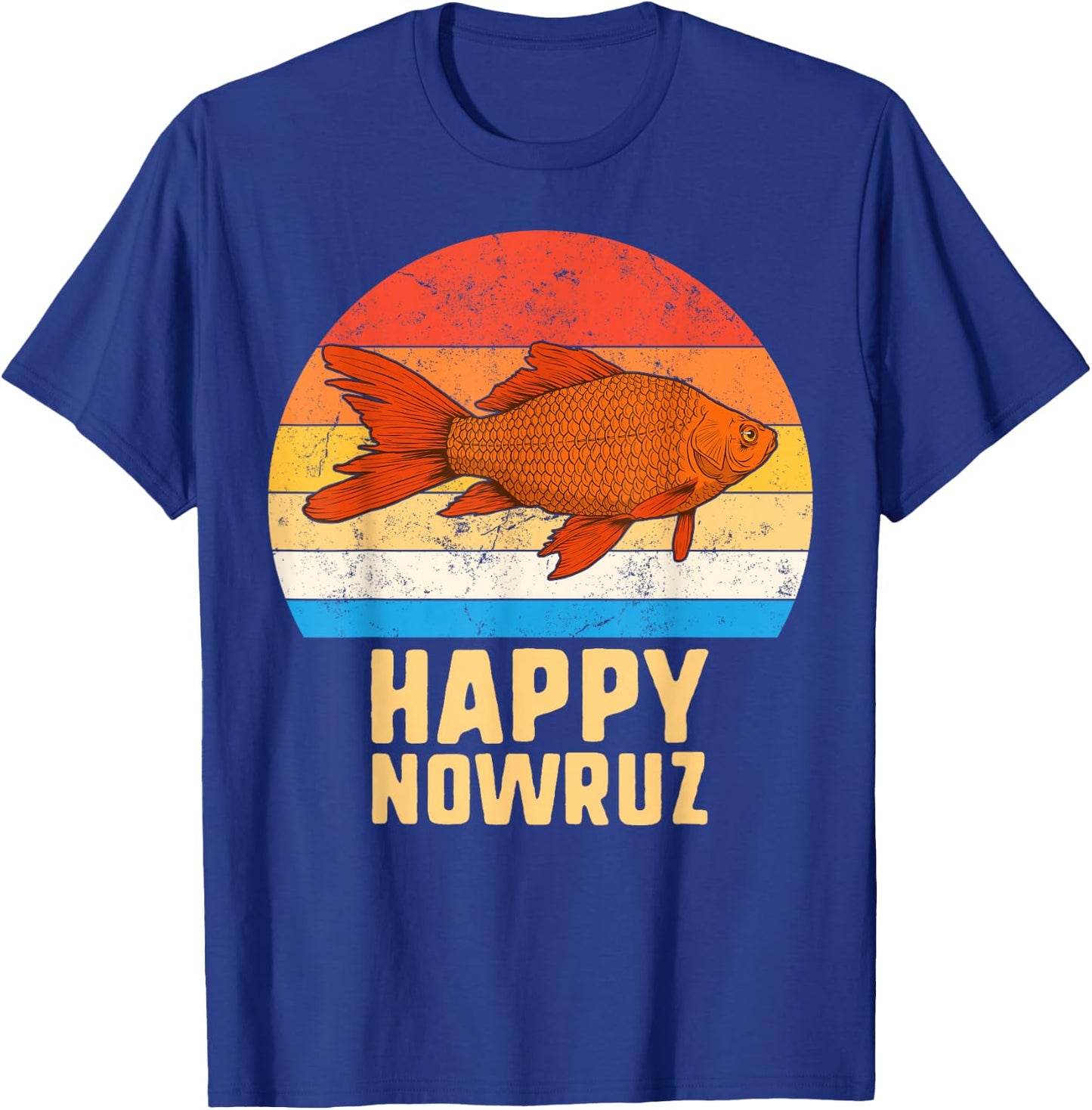 Happy Nowruz Persian New Year Goldfish Iran Norooz 1399 Gift T-Shirt - T-Shirt | Royal