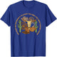Cowboy Rootin Tootin God Grant Me The Serenity Country T-Shirt - T-Shirt | Royal