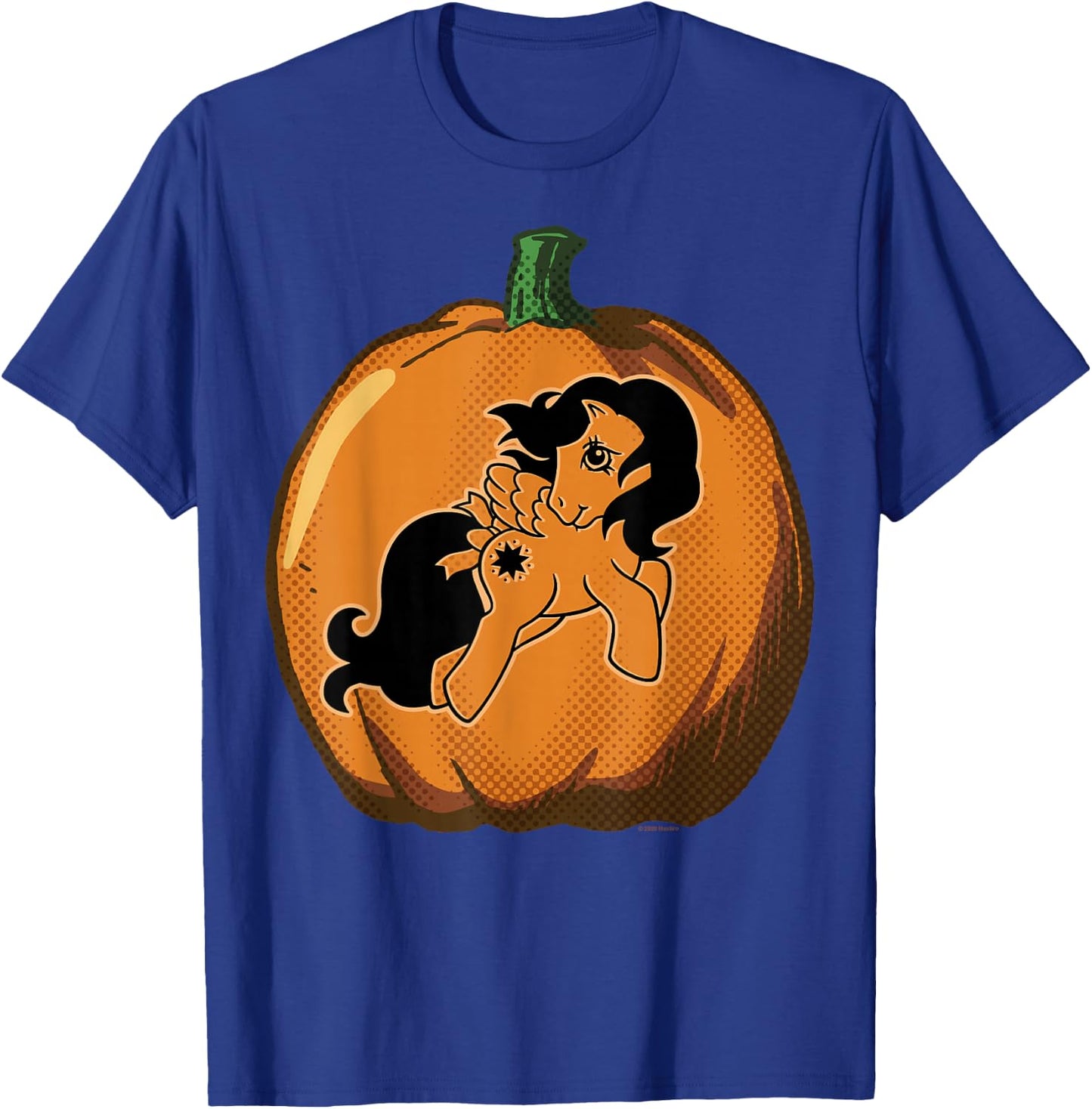 My Little Pony Halloween Starshine Pumpkin Carving Outline T-Shirt - T-Shirt | Royal