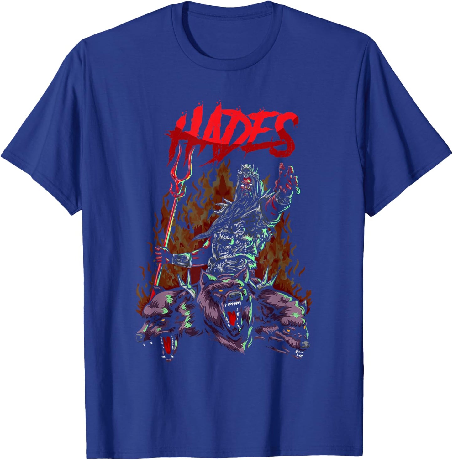 Hades Ancient Greek Mythology God of the Underworld T-Shirt - T-Shirt | Royal