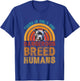 Dangerous Breed Human Pitbull Dog T-Shirt - T-Shirt | Royal