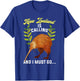 New Zealand Is Calling And I Must Go New Zealand T-Shirt - T-Shirt | Royal