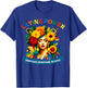 Latina Power Flowers Hispanic Heritage Month Mexican Latin T-Shirt - T-Shirt | Royal