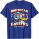 Gasser Hot Rod American Made Classic Car Horsepower T-Shirt - T-Shirt | Royal