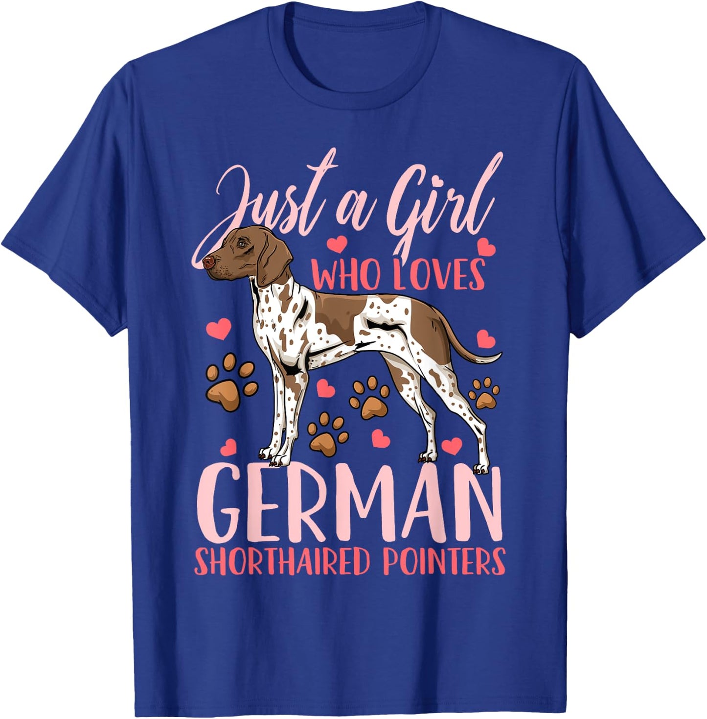 German Shorthaired Pointer T-Shirt - T-Shirt | Royal