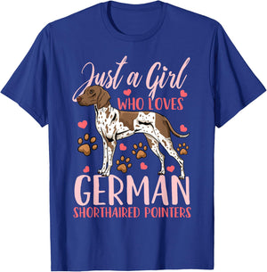 German Shorthaired Pointer T-Shirt - T-Shirt | Royal