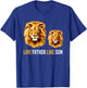 Lion Dad Like Father Like Son Lions Lovers Fathers Day T-Shirt - T-Shirt | Royal