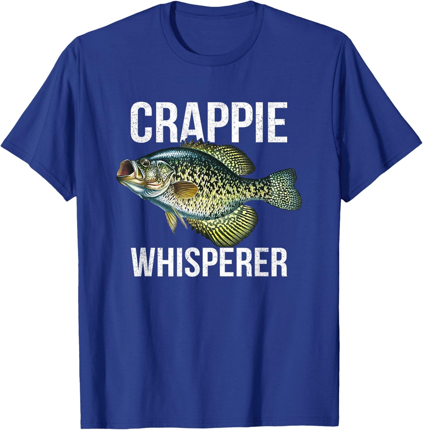 Crappie Whisperer, Crappie Fishing Small T-Shirt - T-Shirt | Royal