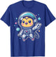 Chicken Astronaut Space Galaxy Farm Animal Poultry Lover T-Shirt - T-Shirt | Royal