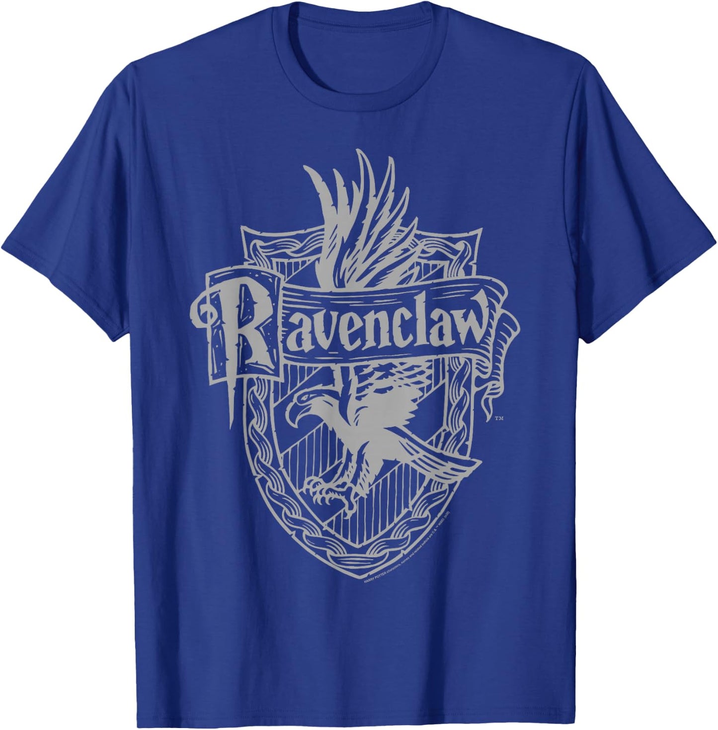 Harry Potter Ravenclaw Detailed Crest Small T-Shirt - T-Shirt | Royal
