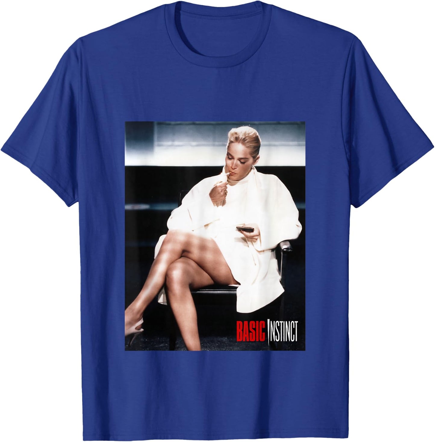 Basic Instinct Catherine Tramell T-Shirt - T-Shirt | Royal