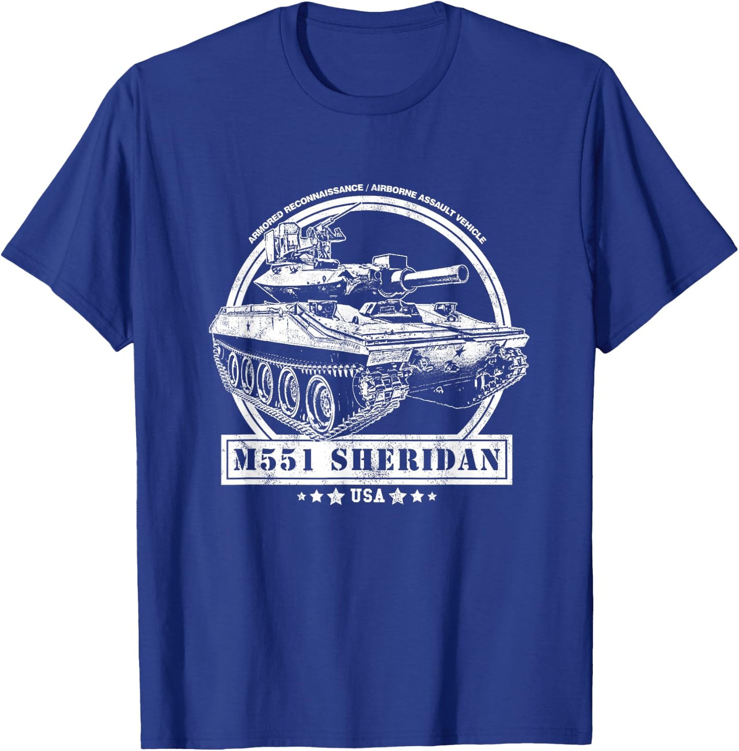 M551 Sheridan T-Shirt - T-Shirt | Royal
