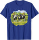 Beautiful Black Pinto Paint Horses In Summer Pasture Men Women Kids T-Shirt - T-Shirt | Royal