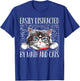 Cat Easily Distracted By Math And Cats Math Lover Men Women T-Shirt - T-Shirt | Royal