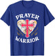 Religion Christian Prayer Warrior Spiritual Faith Jesus Gift T-Shirt - T-Shirt | Royal