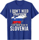 Slovenian Flag I Slovenia Flag I Vacation Slovenia T-Shirt - T-Shirt | Royal