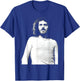 Singer Joe Cocker Live Shot Black And White By Everard Smith T-Shirt - T-Shirt | Royal