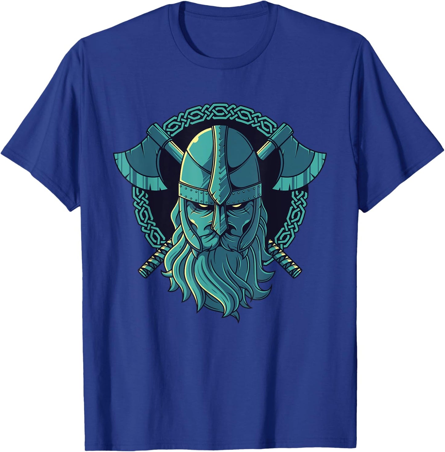 Nordic Viking Warrior Odin Mythology God Valhalla Norse T-Shirt - T-Shirt | Royal