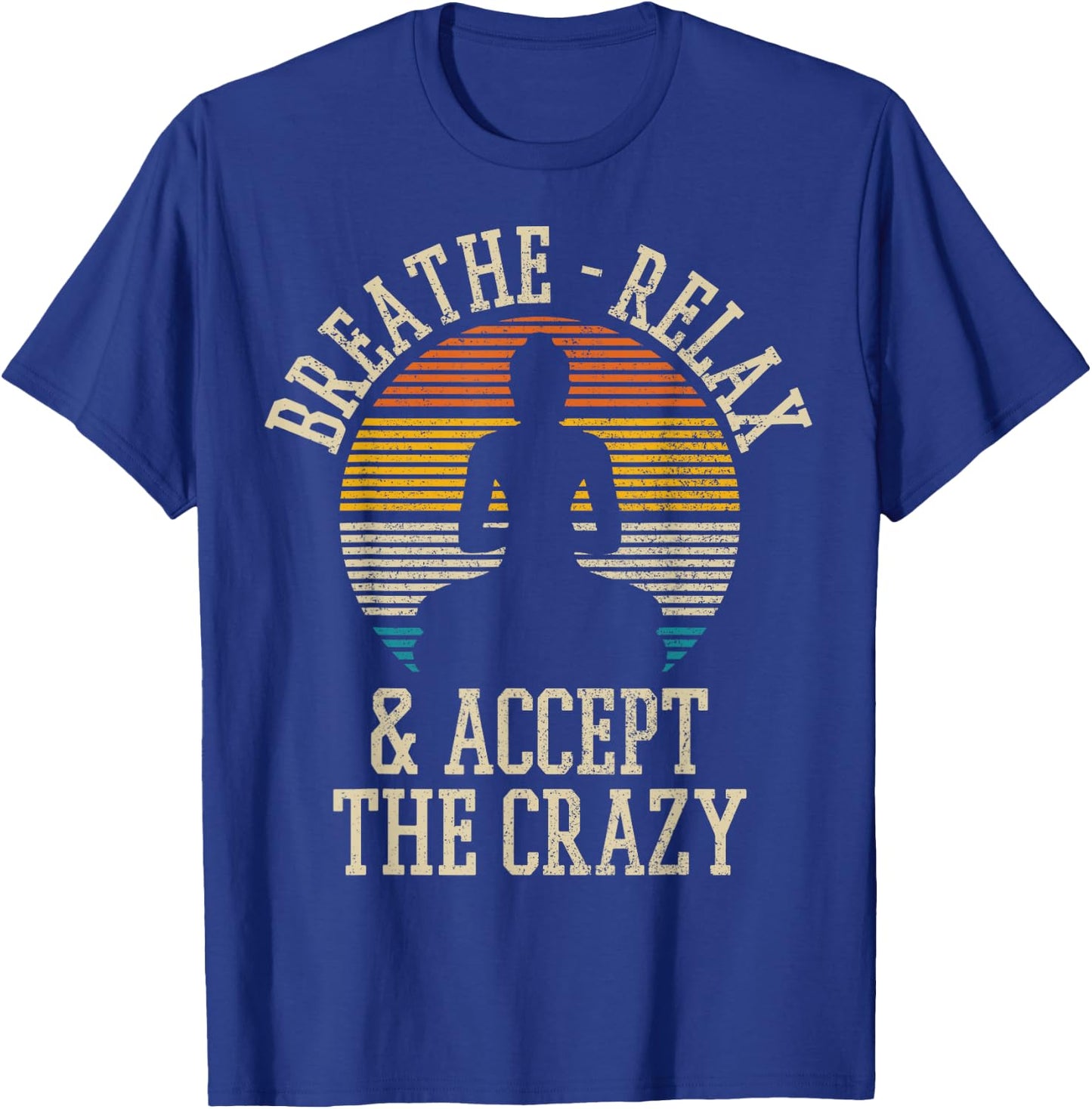 Vintage Buddha Buddhism Yoga Meditation Funny Gift T-Shirt - T-Shirt | Royal