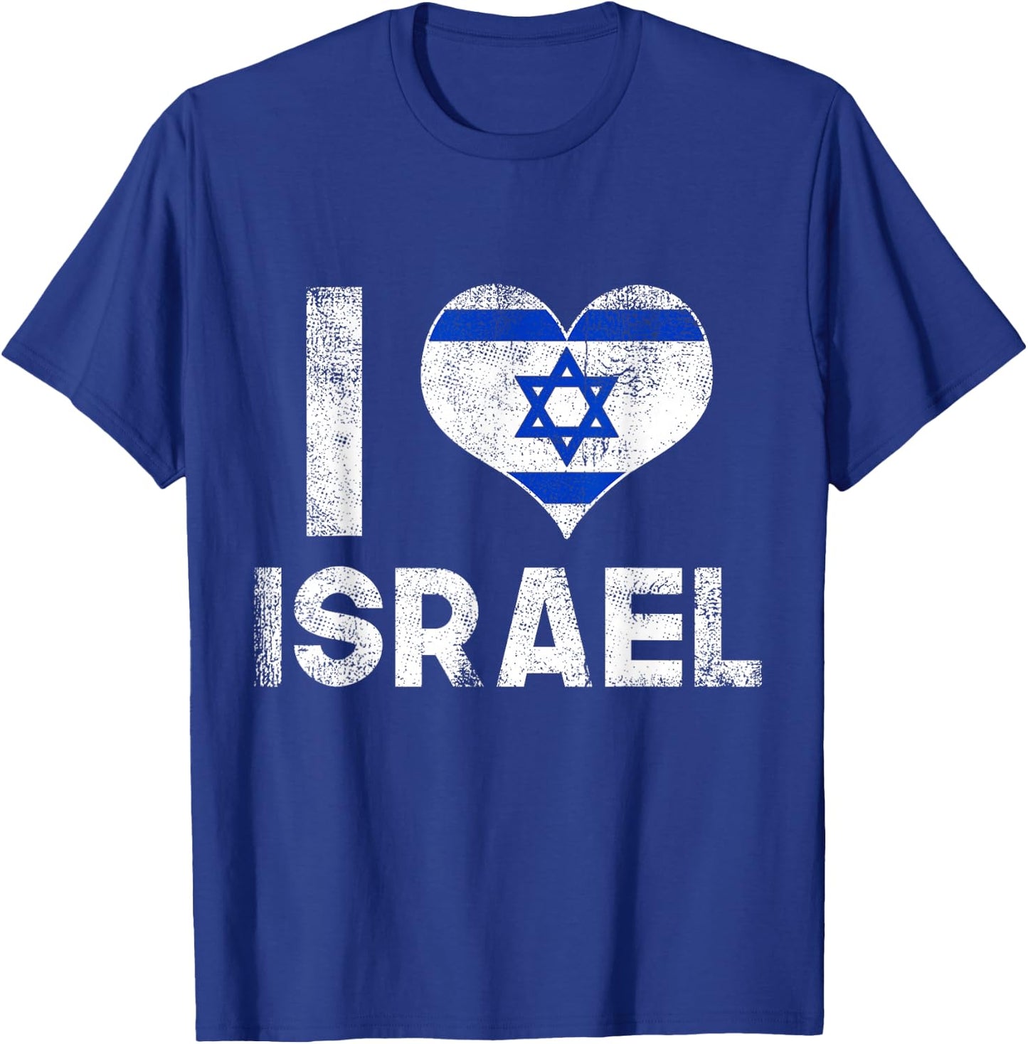 I Love Israel T-Shirt - T-Shirt | Royal