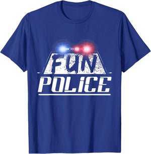 Dance Chaperone Fun Police for Dancing Sheriff State Cop T-Shirt - T-Shirt | Royal