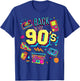 Men's Women's Kids Vintage Retro Back To 90's Graphic Design T-Shirt - T-Shirt | Royal