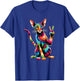 Peace Sign Tie Dye Oriental Shorthair Cat T-Shirt - T-Shirt | Royal