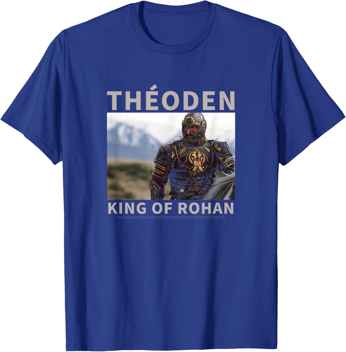 The Lord Of The Rings Theoden King Of Rohan Poster T-Shirt - T-Shirt | Royal