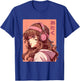 Anime Music Headphones Lofi Otaku Manga Girl T-Shirt - T-Shirt | Royal