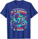 Never Underestimate An Old Woman On An E-Bike Bicycle T-Shirt - T-Shirt | Royal