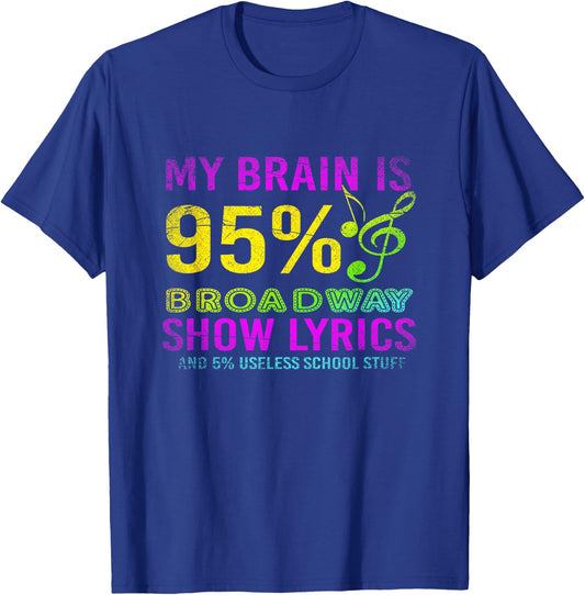 Funny Actor Gift Musical Theater T-Shirt - T-Shirt | Royal
