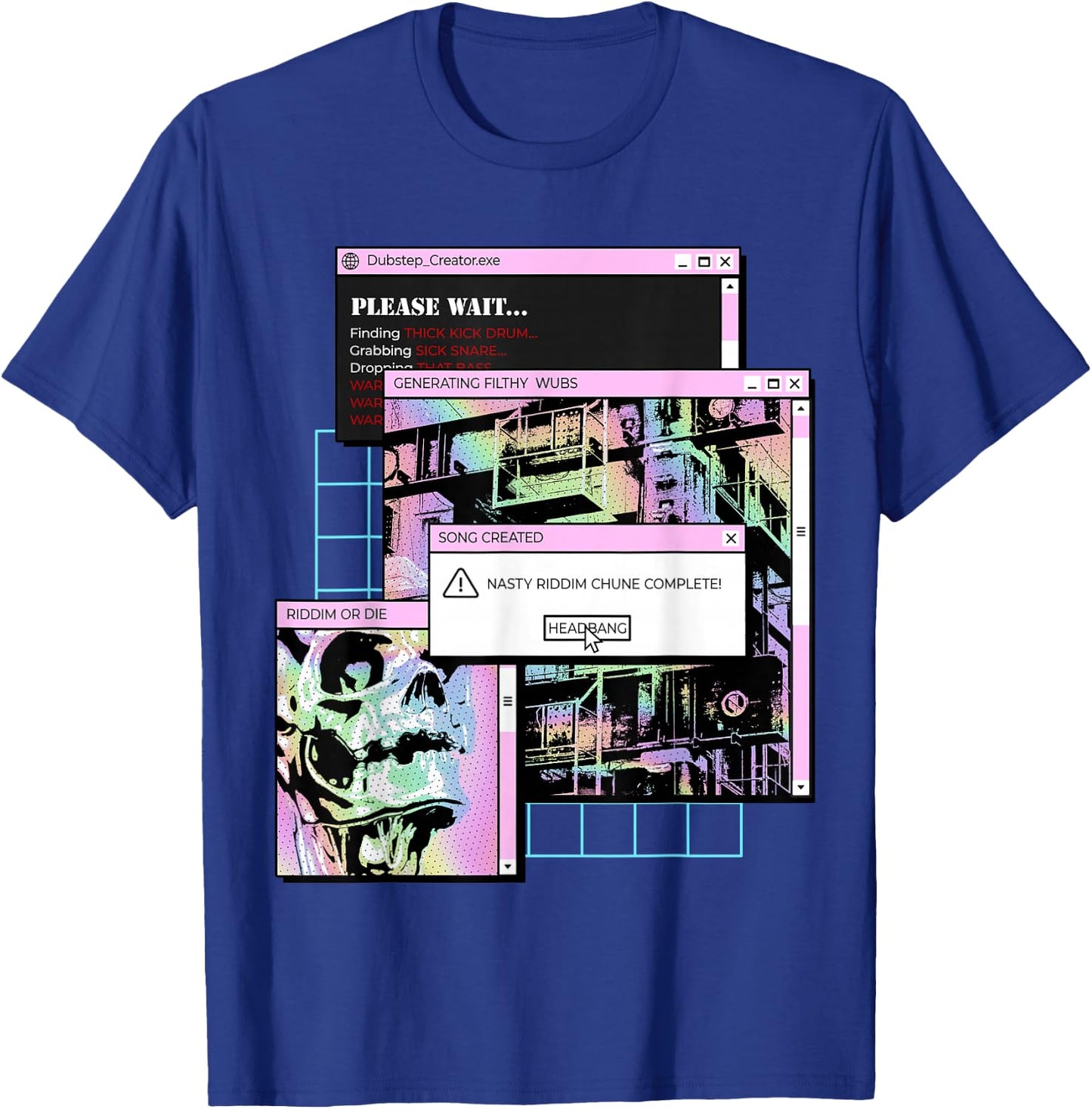 Dubstep Creator Riddim Shirt | Funny Dubstep Producer T-Shirt - T-Shirt | Royal