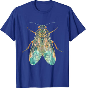 Cicada Insect 2024 Entomology Entomologist T-Shirt - T-Shirt | Royal