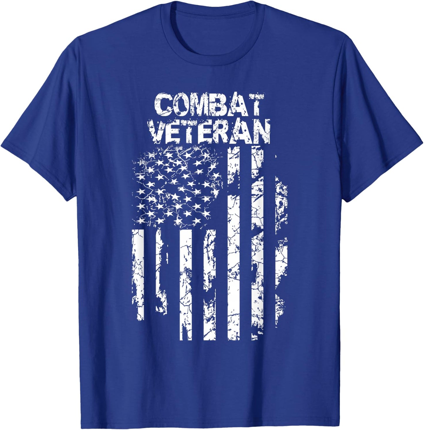 Combat Veteran T-Shirt - T-Shirt | Royal