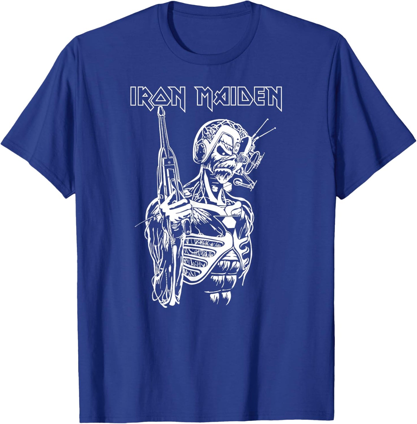 Iron Maiden - Somewhere in Time One Color T-Shirt - T-Shirt | Royal