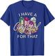 I Have A Crystal For That Namaste Chakra | Yoga & Spiritual T-Shirt - T-Shirt | Royal