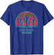 Saguaro National Park Retro Hiking Vintage 80s Style T-Shirt - T-Shirt | Royal