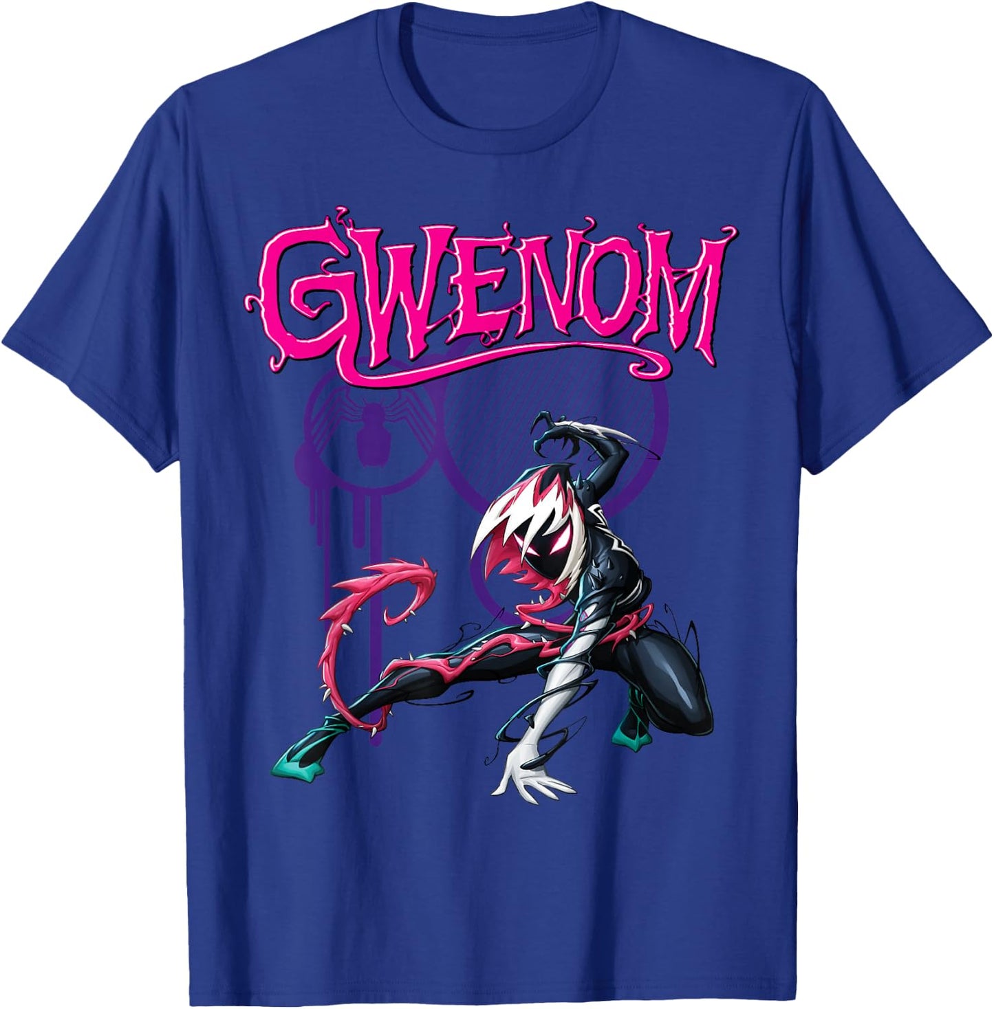 Marvel Spider-Man Maximum Venom Gwenom Small T-Shirt - T-Shirt | Royal