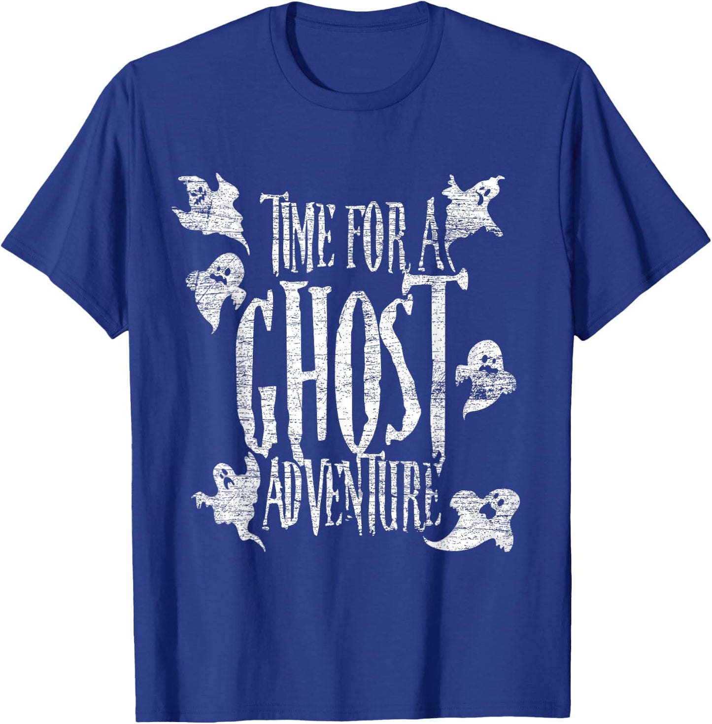 Time For A Ghost Adventure Ghost T-Shirt - T-Shirt | Royal