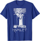 Shakespeare Hamlet Ophelia Skull English Literature T-Shirt - T-Shirt | Royal