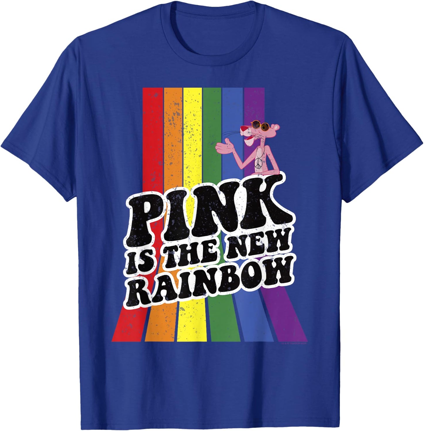 The Pink Panther Pink Is The New Rainbow T-Shirt - T-Shirt | Royal